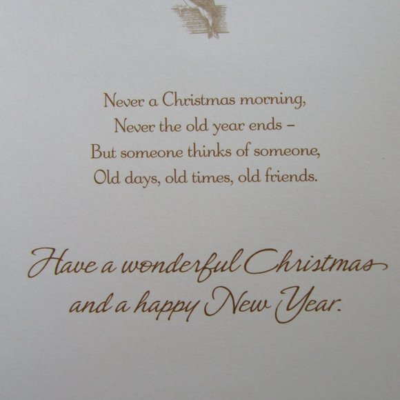 Carlton Cards Set of 14 Happy Christmas Cards with Self-Sealing Red Envelopes - Picture 10 of 10